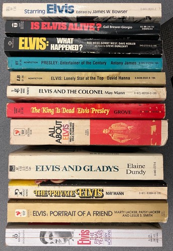 Book elvis presley paperback - elvis,
