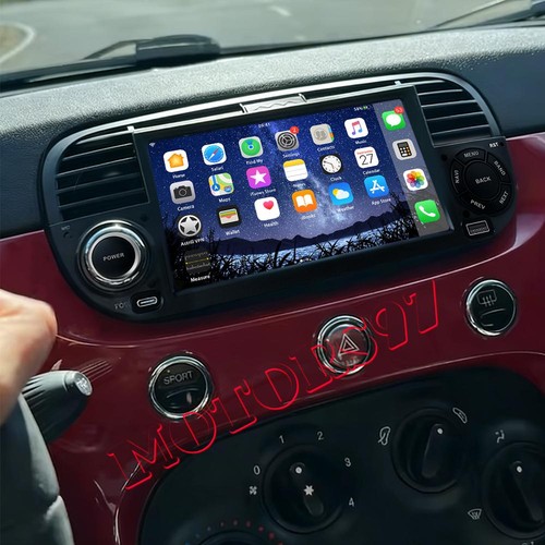 For fiat 500 - 7"for,