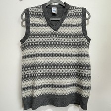 VINTAGE Fair isle BHS Mens
