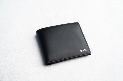 Boss wallet black - boss,