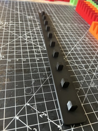 Hex bit socket set holder - 1/2",