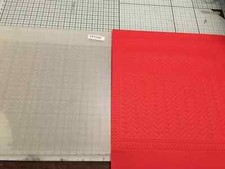 Crafts Too HEART FLOWER PATTERN 8"x8" embossing folder set refEF2206 **SALE**