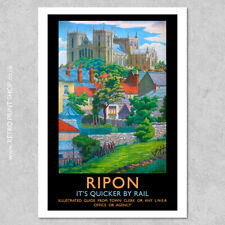 LNER Ripon Poster - Railway