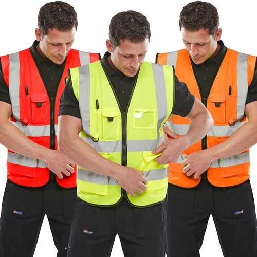 High visibility executive vest - visibility,