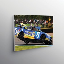 BTCC Ash Sutton Knockhill Motor Sport Canvas 2025