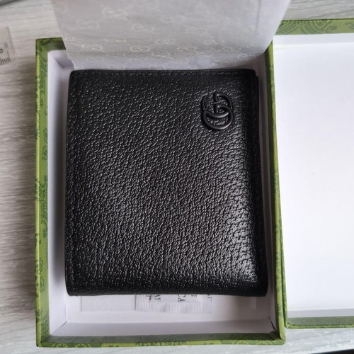 Gucci fold wallet black - bi,