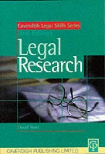 Legal research cavendish - research, (cavendish