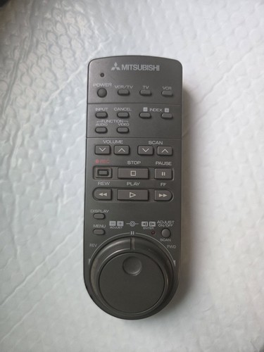 Mitsubishi vcr remote - vcr/tv,