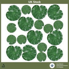 Vibrant Floating Lily Pad Pond