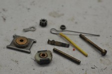Scalextric RX motor spares, brush spring, pinion, etc, etc.