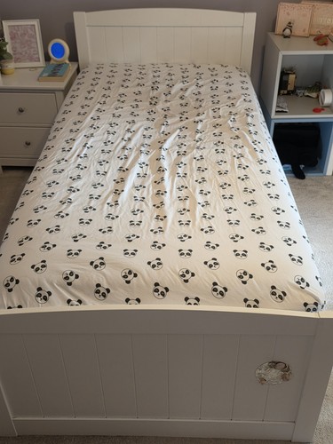 Trundle bed with mattresses - trundle,