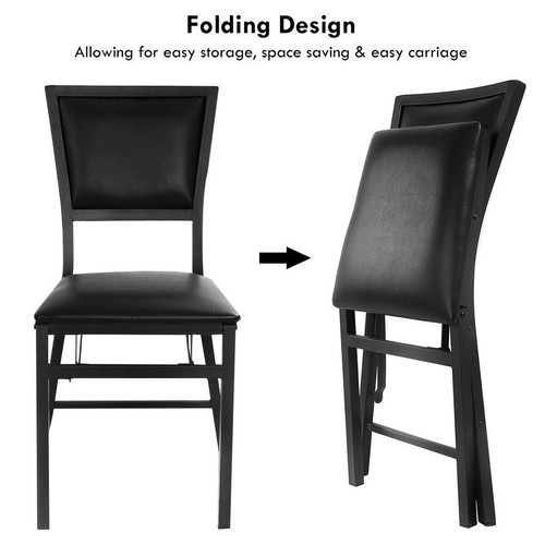 Set padded foldable chair - set, 2