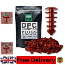 Terracotta DPC Wall Plug Set -
