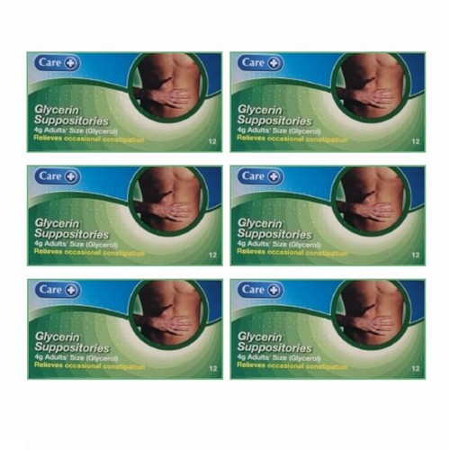 Care glycerin suppositories - care,