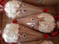 Novelty Cadburys hot Chocolate Cones pack of 5. Easter and Xmas themed 