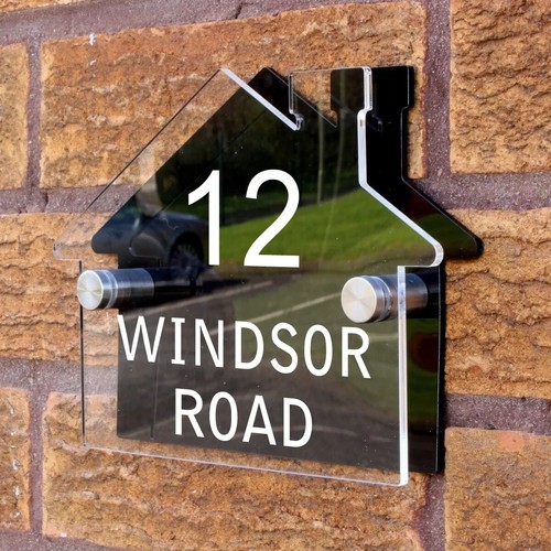 Door sign house number plaques - door,