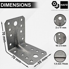 Galvanised Metal Corner Angle