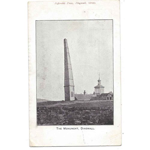 Dingwall leaning monument old - dingwall,