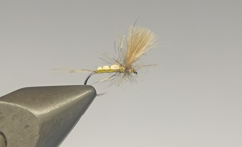 Dry fly cdc olive - olive, foam