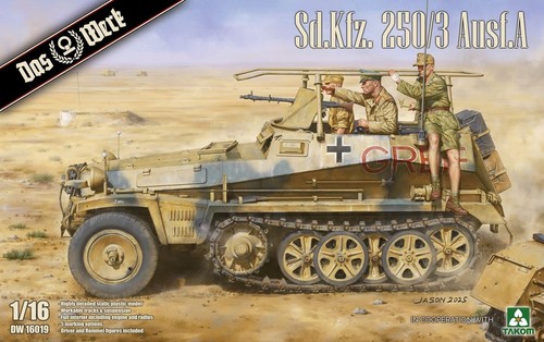 Das werk kfz 250 3 - 1/16, sd.kfz.250/3
