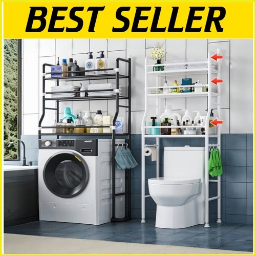 Over toilet tier storage - toilet,