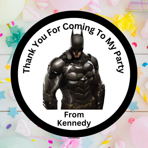 Batman personalised birthday - personalised,