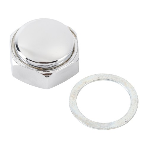 Stem top nut with - nut, for