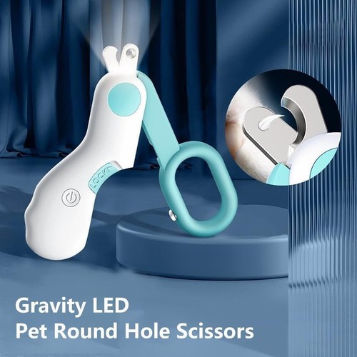 Cat nail clippers light led - cat,