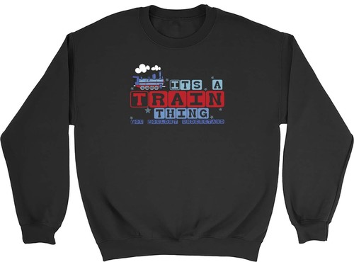 Train thing kids sweatshirt - train,