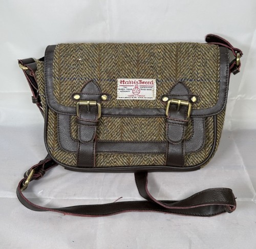 Vintage harris tweed green - harris,
