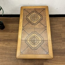 Midcentury modern tiled coffee