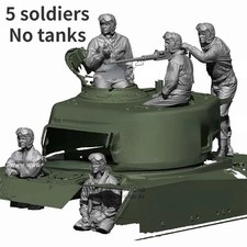 1/16 WW2 US Tank Crew Soldiers