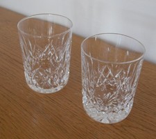 2 x Signed Waterford Crystal