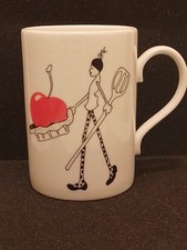 Jersey Pottery mug Kathy Rondel "Cheeky Little Tarts" VGC Unused GBBO