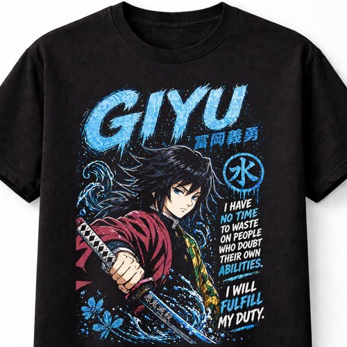 Giyu tomioka demon slayer - demon,