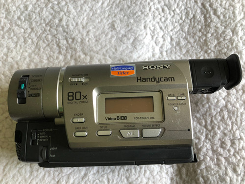 Sony ccd tr427e camcorder - sony, ccd-tr427e