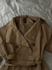 Women's Beige cropped Trench