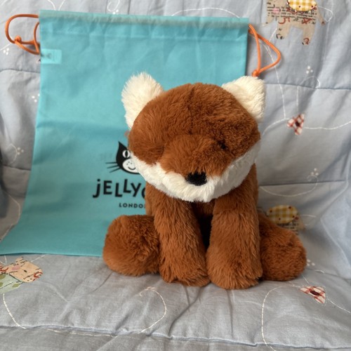 Jellycat medium smudge fox nwt - smudge,