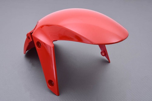 Red front fender mudguard - red, /