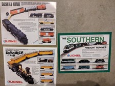 Lionel Train Set Flyers, 3