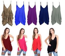 Ladies Plain Lagenlook V Neck