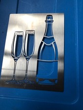 Champaign and Glasses stencil by Sweet Poppy