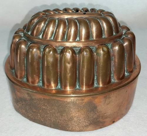 Victorian copper jelly mold - copper,