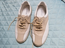 Ladies Hotter Tone Comfort Concept  Lace Up UK 6  EXF Beige and White Shoes