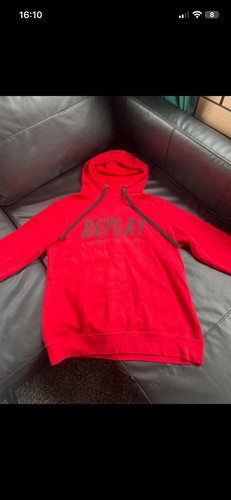 Replay men red - men's, hooded