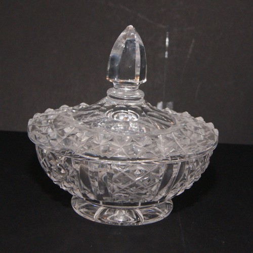 Small vintage crystal glass - small,