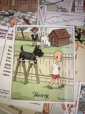 KENSITAS CIGARETTE CARDS. HENRY SERIES NON ADHESIVE X 32-DIFFERENT CARDS