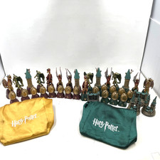 Harry Potter Wizard Chess Set Deagostini Dragon Set Complete In Bags