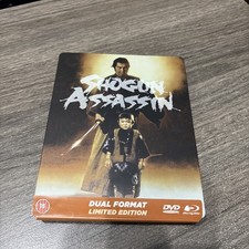Shogun Assassin Blu-ray and DVD Eureka Steelbook rare 