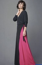 Issa London Black Pink Wrap